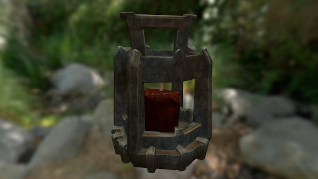 Candle / lantern 3D Model