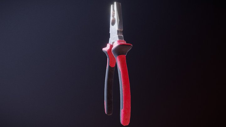 Pliers 3D Model