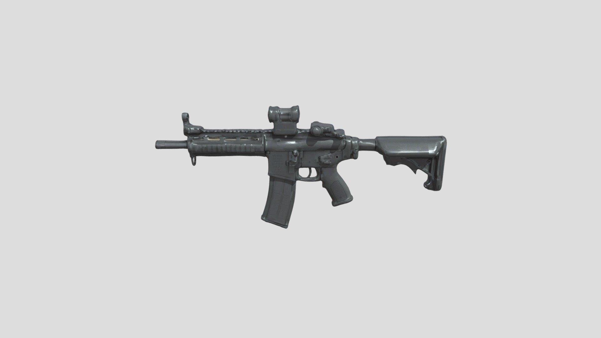 gun - 3D model by diahasamuel [27095c9] - Sketchfab