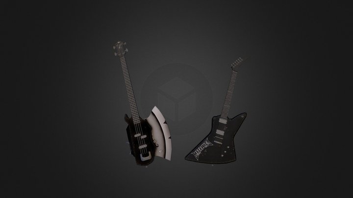 Guitars 3D Model
