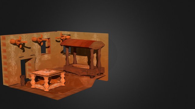 Baroque Kamer 3D Model