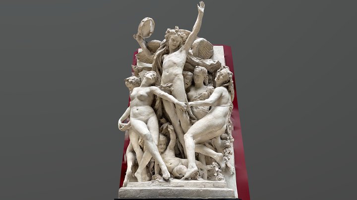 Jean-Baptiste Carpeaux, La Danse 3D Model