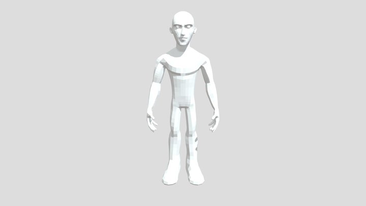 Modelagem De Personagem II - Retopologia 3D Model