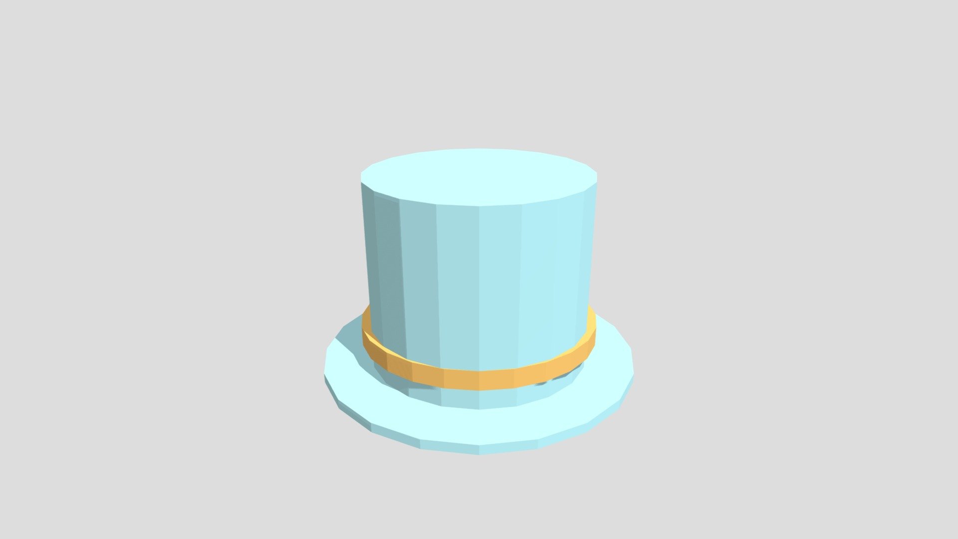 Blue Top Hat - Roblox