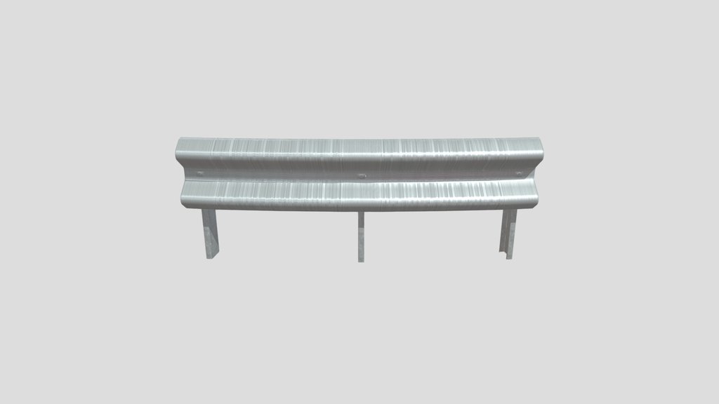 Traffic Barrier Guardrail Type Outward