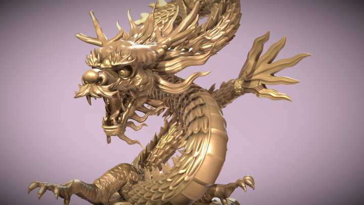 Dragon 8 3D Model