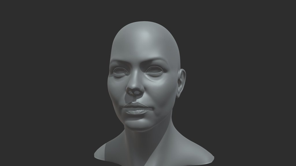 Female Head Sculpt