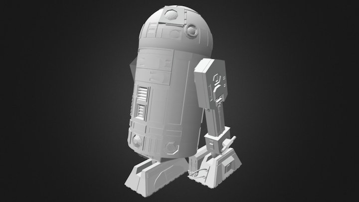 Star Wars - R2D2 3D Model