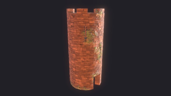 Wooden Tower 3D Model
