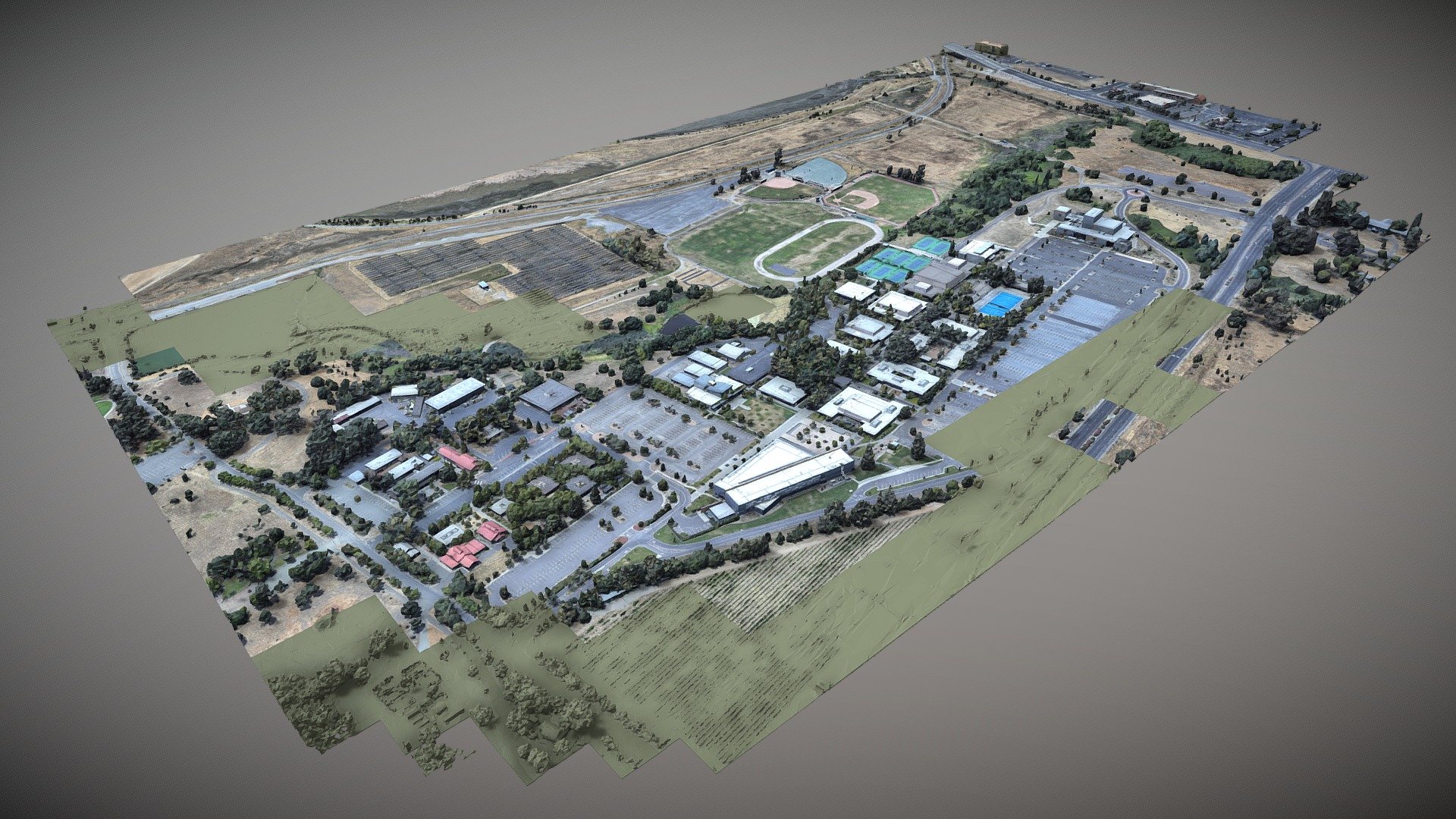 Napa Valley College Campus - Download Free 3D model by Blopez40159 