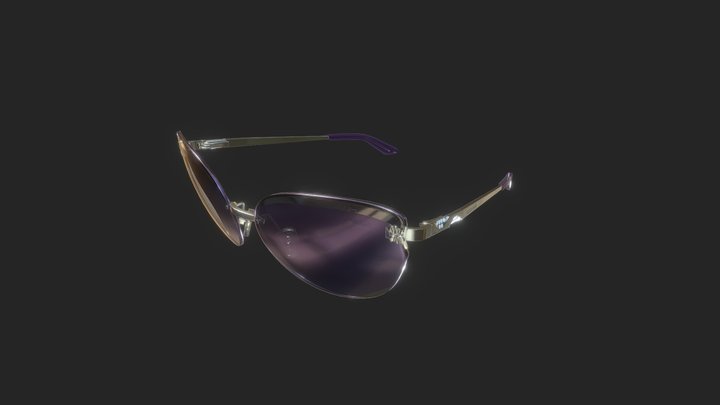 Osse women's glasses 3D Model