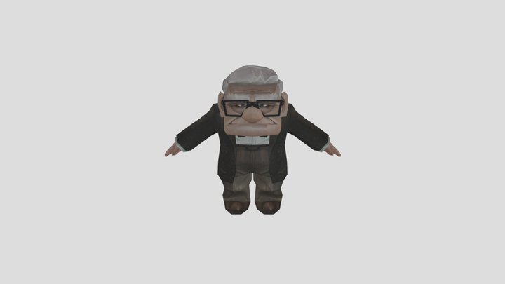Carl Fredicksen Pc In Garrys Mod 3D Model