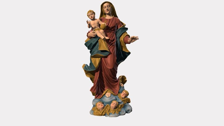 Madonna del Rosario - Ardenno (SO) 3D Model