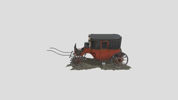 AC Syndicate Clearance carriage 3D Model