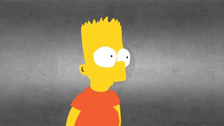 Bart Simpson The Game 3D Model