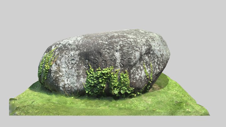 Crouse Rock 3D Model