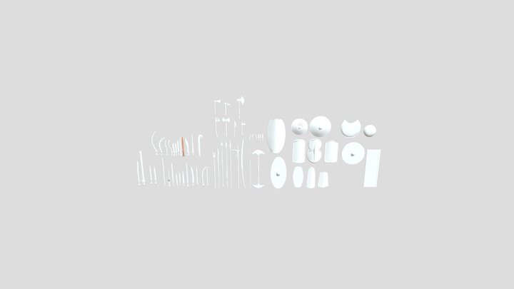 Bronze_ Age_ Weapons 3D Model