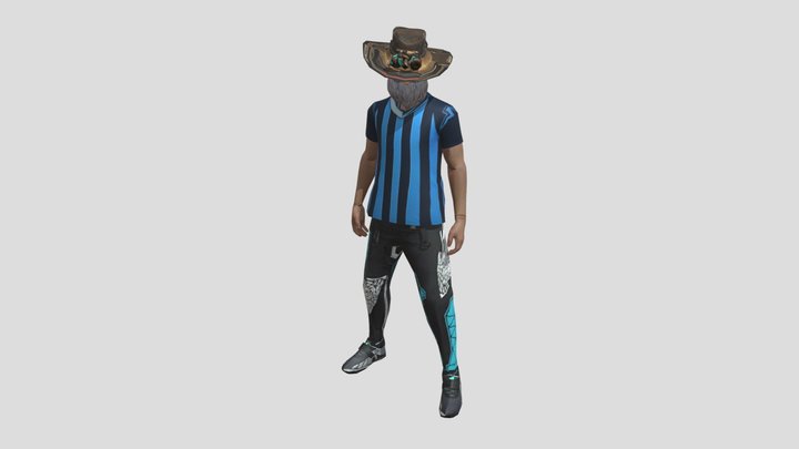 ff-new-jersy-boy-by-BOSS SHIVRAJ 3D Model