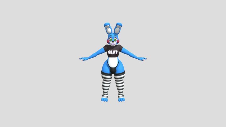 Toy Bonnie  FNAF AR - Download Free 3D model by MrSpringMen (@MrSpringMen)  [16be542]