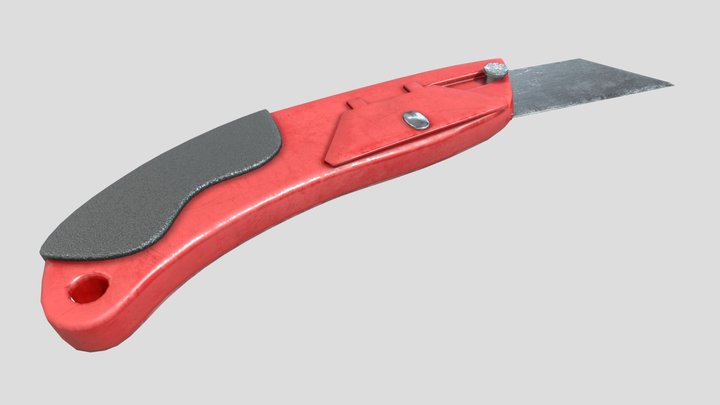 Box Cutter 3D Model