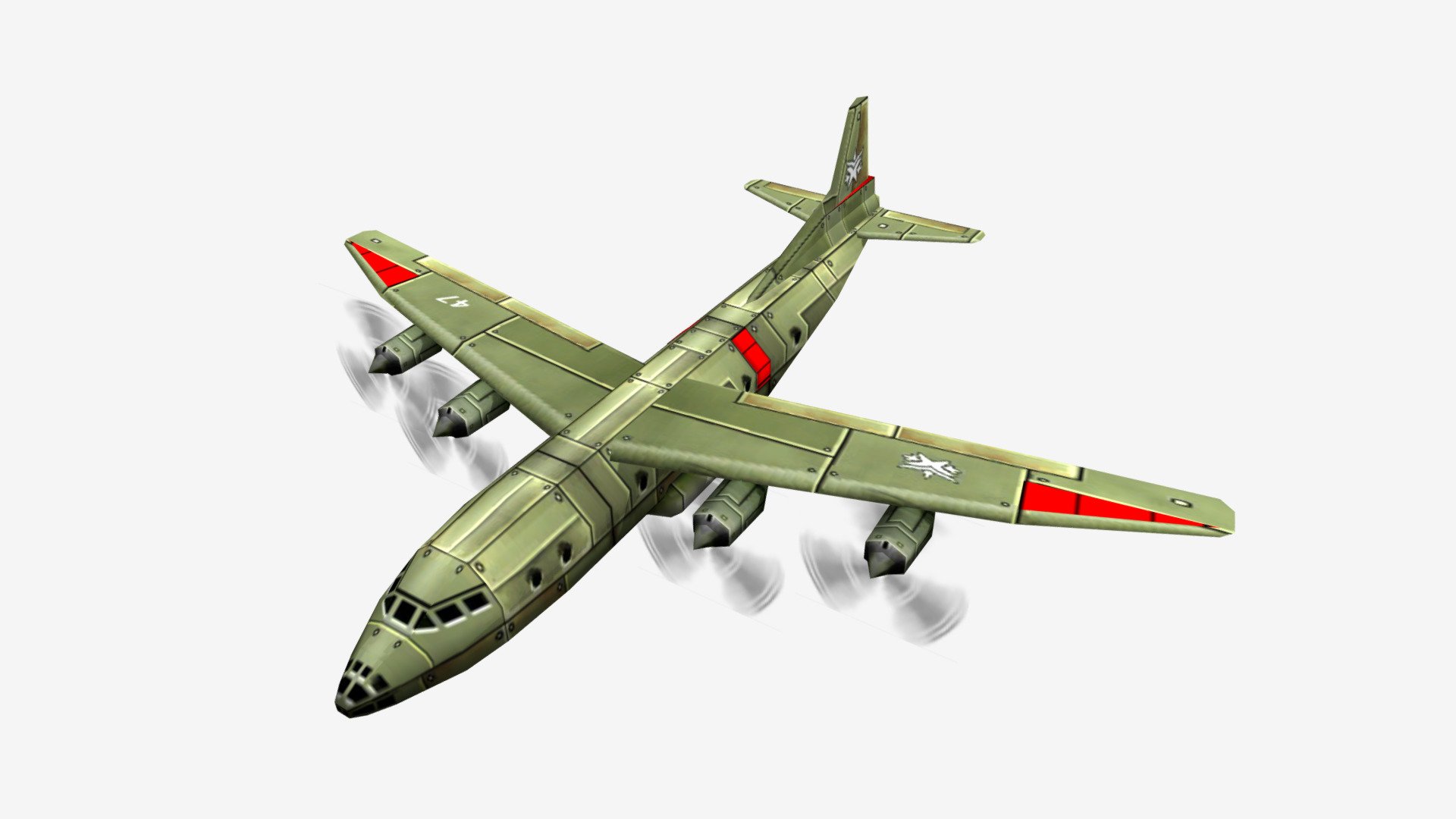 Chinese Y-8 Cargo Plane