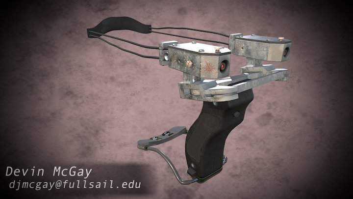 Modern Slingshot 3D Model