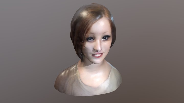 TheGirl 1 - girl chest sculpture