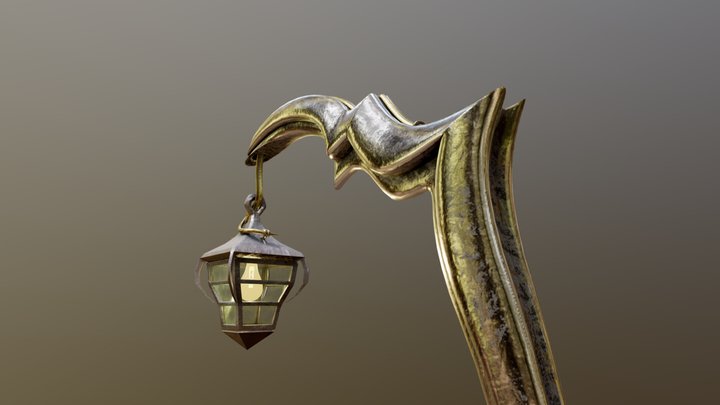 Lamp Post - 19th Century Revisited 3D Model