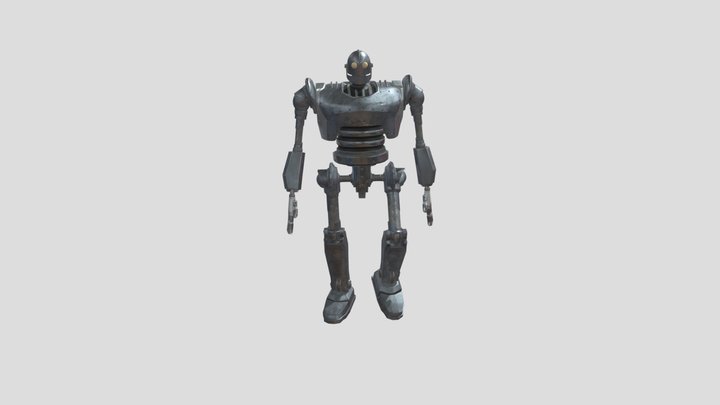 Iron Giant 3D Model
