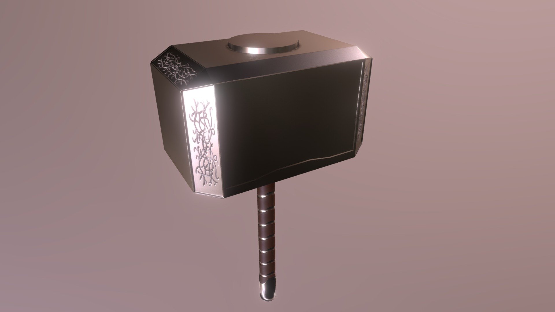 Mjolnir - 3D Model By Dgm343 [271af9b] - Sketchfab