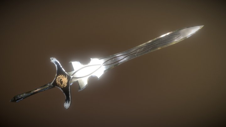 Sword Dragon 3D Model