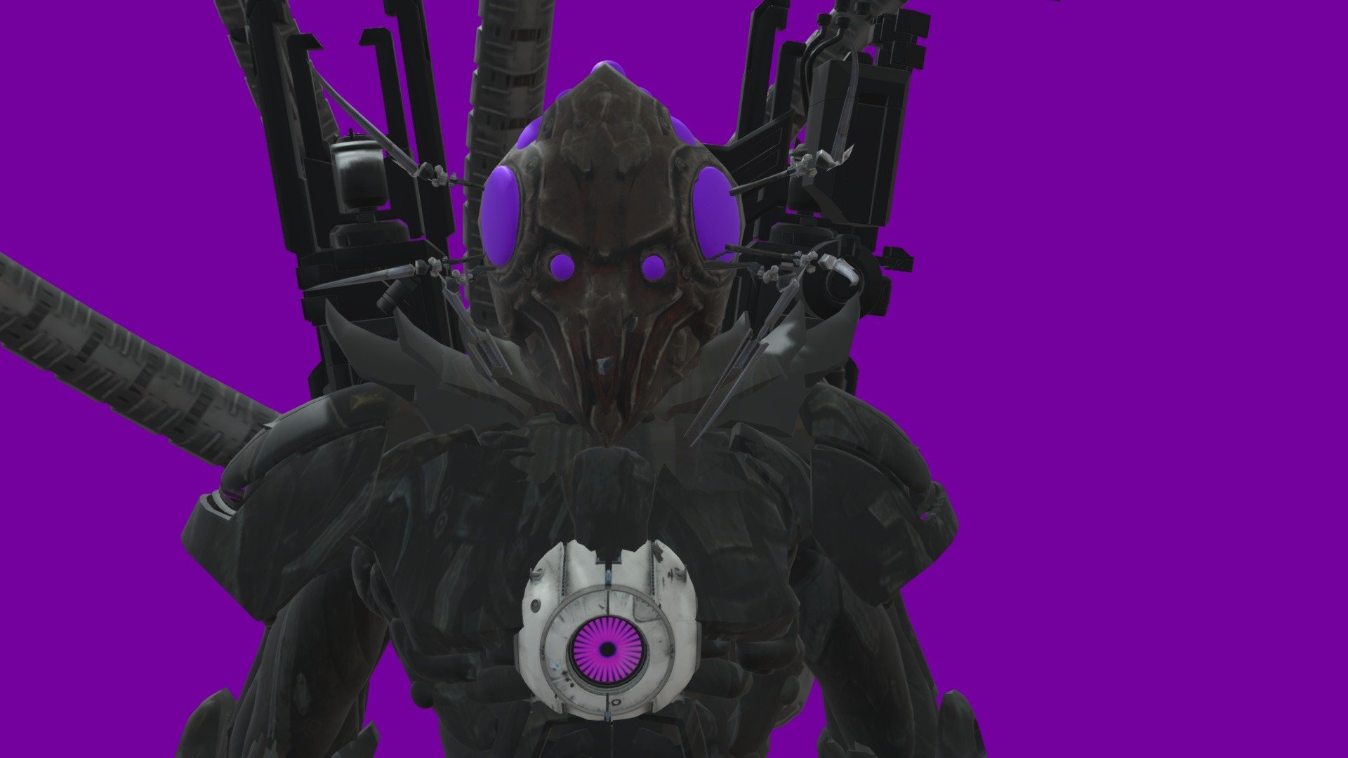 counter titan 3d model