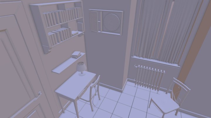 房间 3D Model