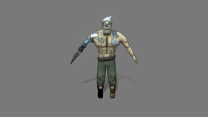 Lewis Character Model 3D Model