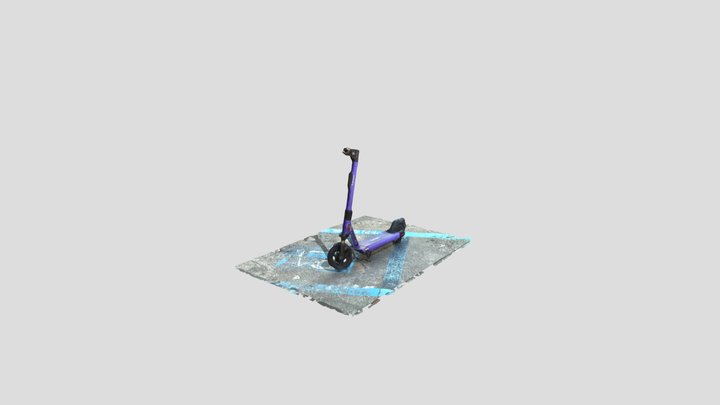 Poly22 Kick 3D Model