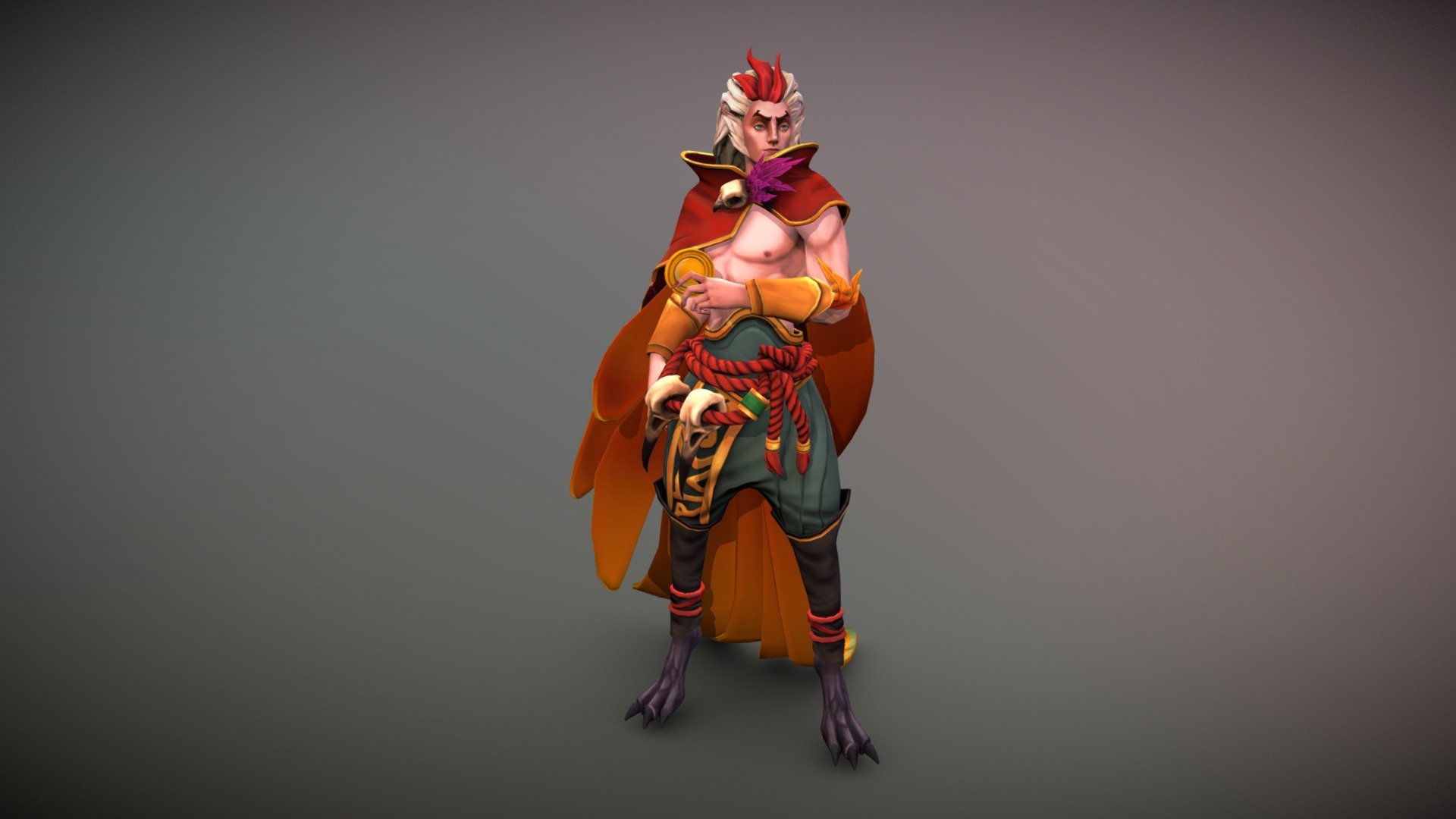 Rakan League of Legends - Fanart - 3D model by Prod_3D [271f1f9 ...