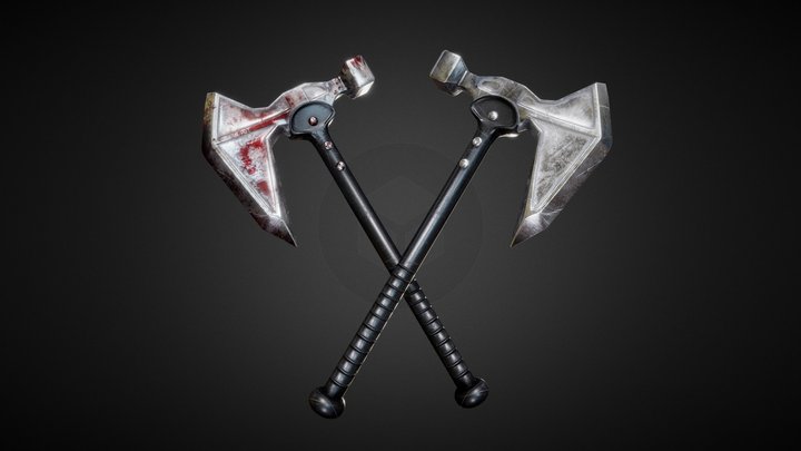 Warrior AXE 3D Model