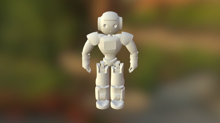 3d Nao Robot 3D Model