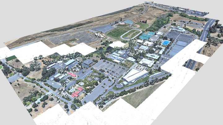 NVC Campus Animation tests 3D Model