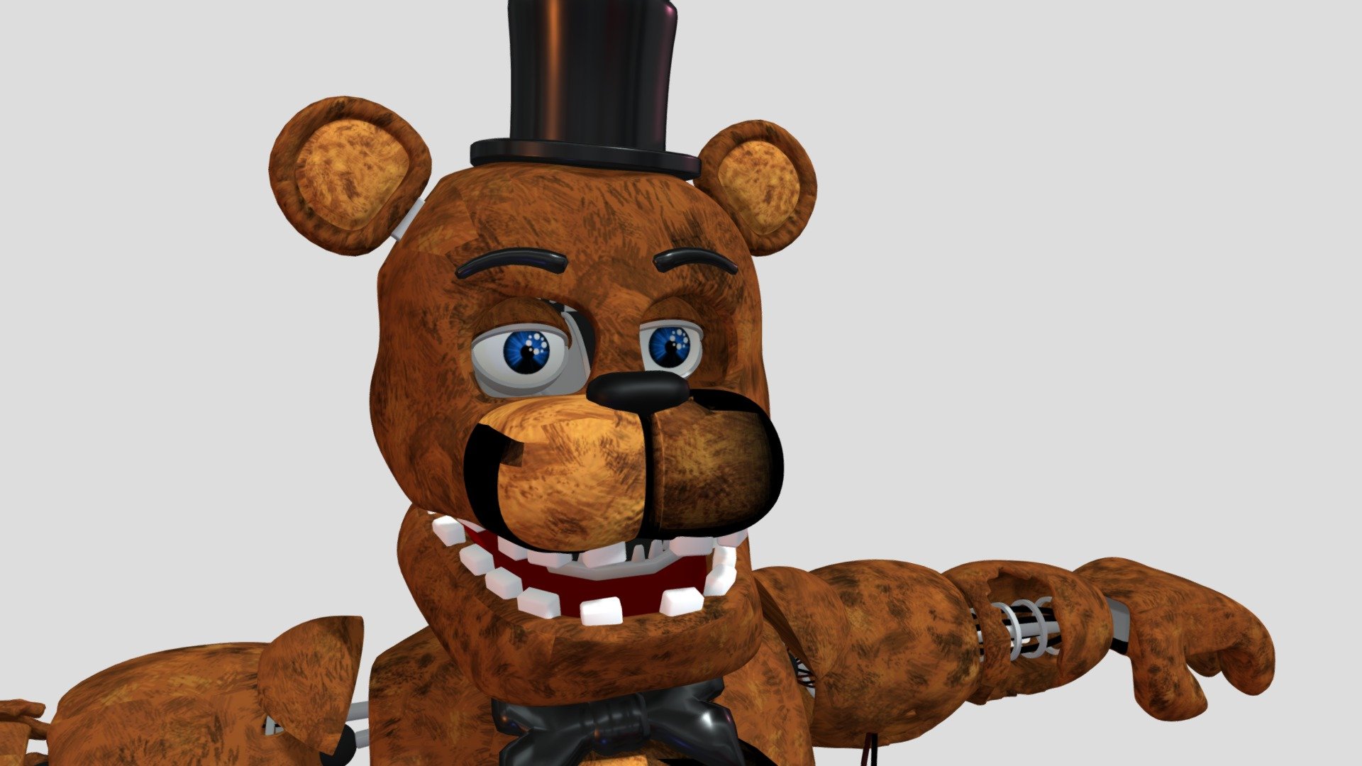 Withered Freddy - Download Free 3D Model By Prismaplex3dx (@dakareereed ...