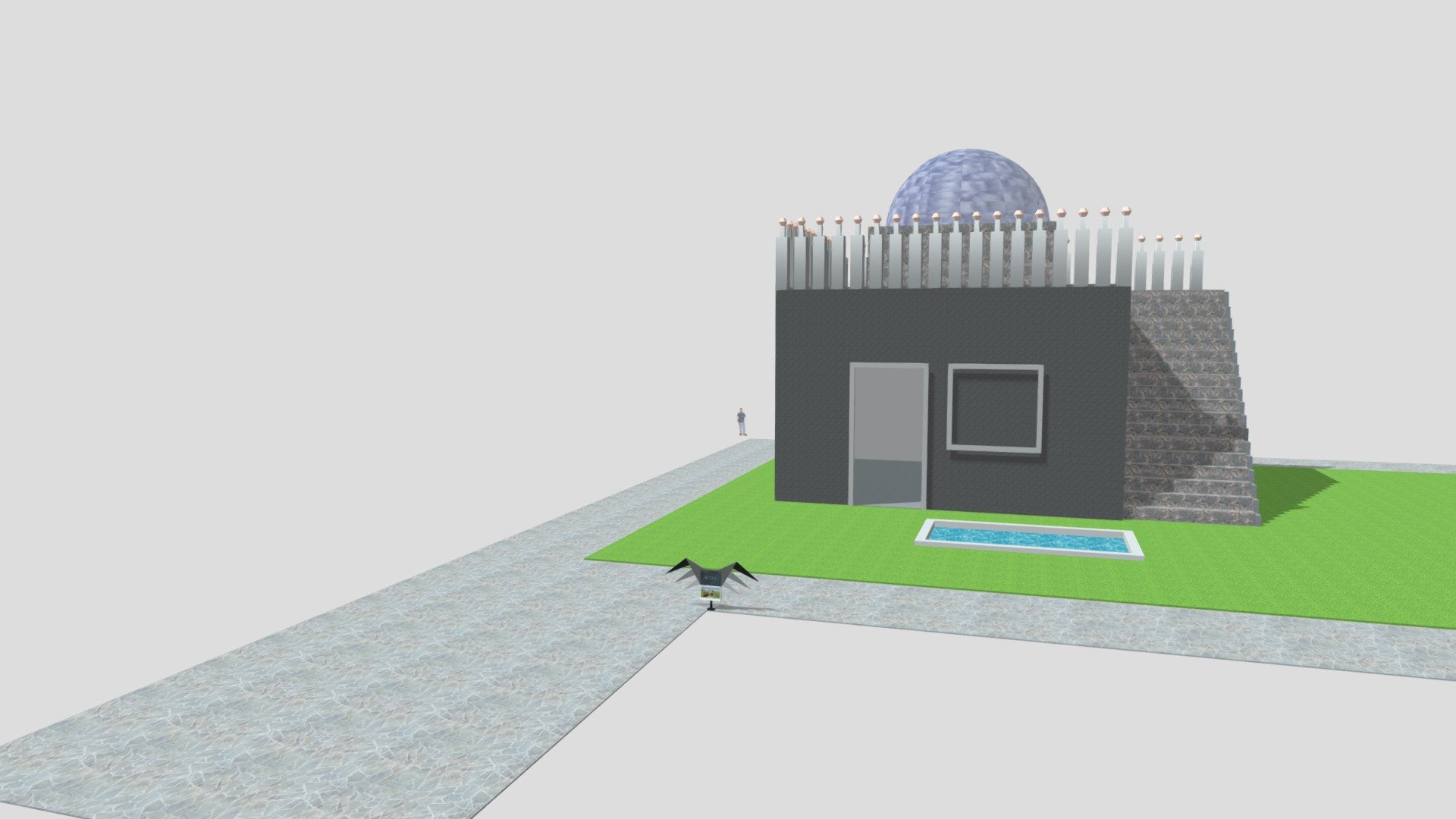 641710075_Supakorn_MIDTERM_Castle — Sketchfab embed 3D viewer