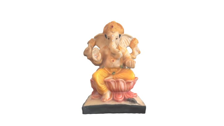 Ganesh Statue 3D Model