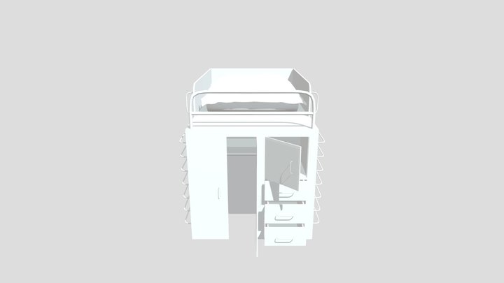 Morris Bunkbed Final 3D Model