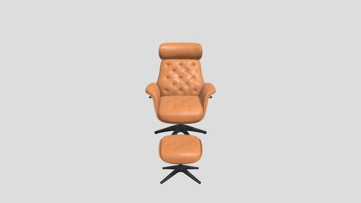 Flexlux-ease-volden-design-armchair 3D Model