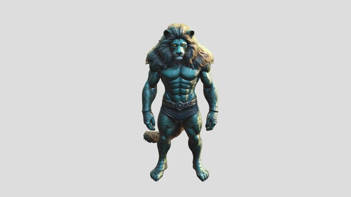 Humanlion 3D Model