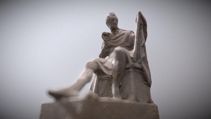 George Washington Statue 3D Model