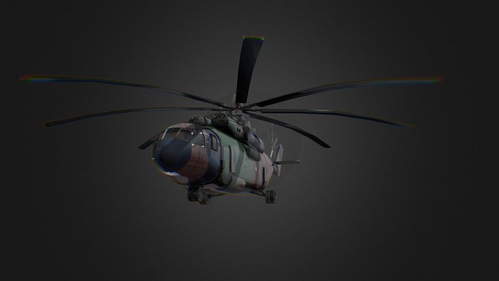 Mi-26 – Kostenloses 3D-Modell STL