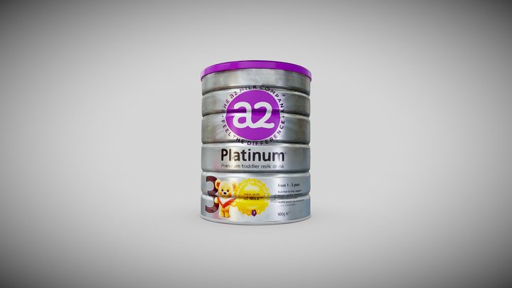 a2 milk powder 3D Model