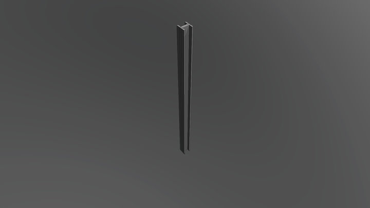 i beam 3D Model