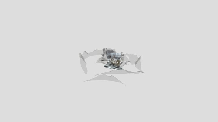Bowsers Castle 3D Model